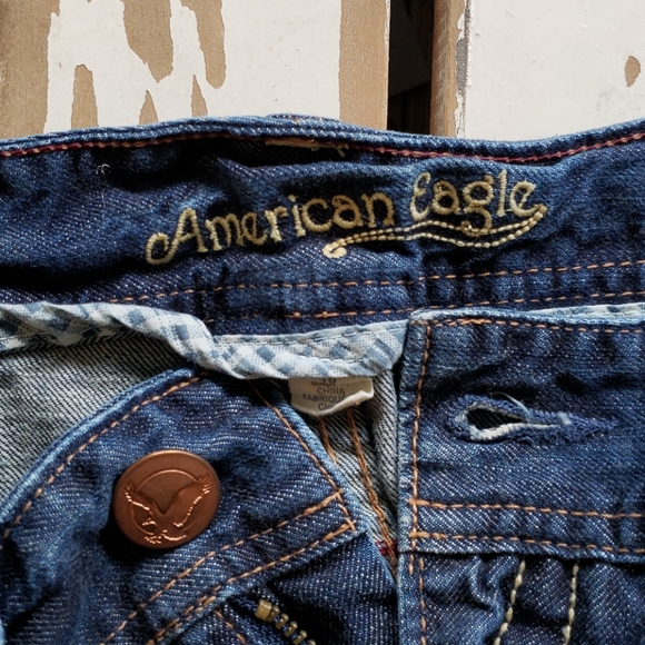 Vintage AEO Perfect Look Made To Last Denim Skirt - Picture 6 of 8